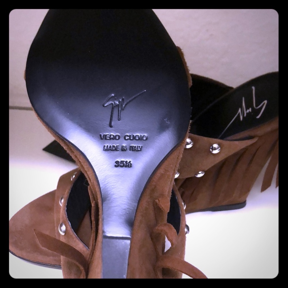 Giuseppe Zanotti wedge heels